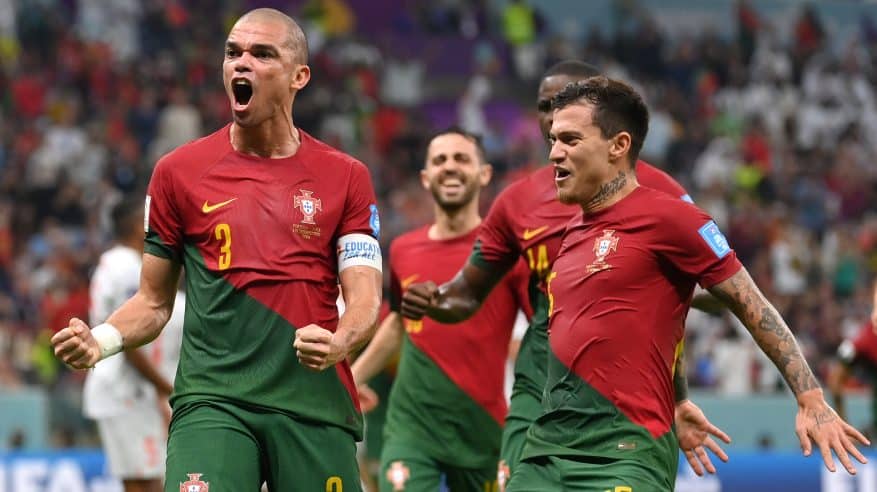 سداسية البرتغال تُطيح بـ سويسرا وتواجه المغرب في دور الـ8