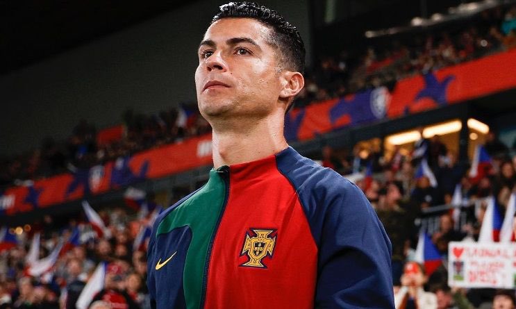 كريستيانو رونالدو لاعب منتخب البرتغال
