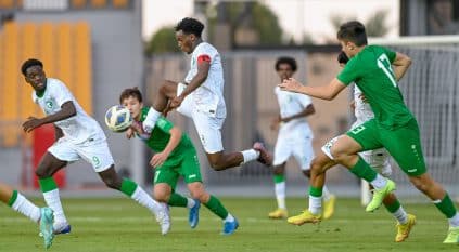 المنتخب السعودي تحت 17 عامًا يتعادل مع أوزباكستان وديًّا