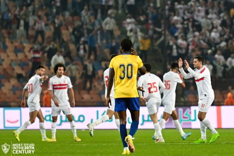 الزمالك ضد الإسماعيلي