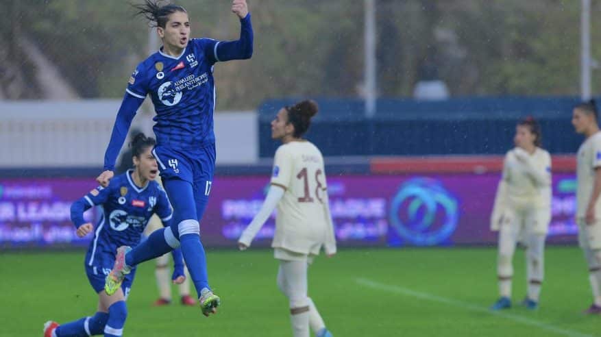 الهلال يهزم النصر بريمونتادا تاريخية بـ دوري السيدات