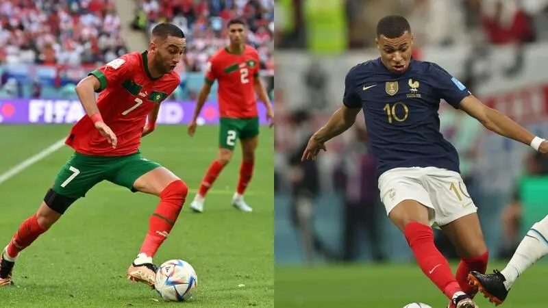 منتخبا المغرب وفرنسا - منتخبا المغرب وفرنسا - فرنسا ضد المغرب