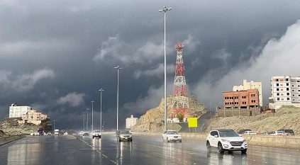 أمطار غزيرة على مرتفعات مكة والطائف والباحة