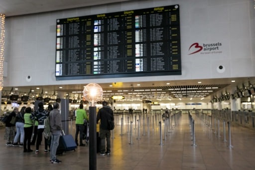 إلغاء 60% من الرحلات في بروكسل بسبب الإضرابات