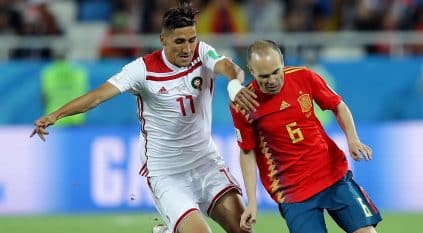 نتائج مواجهات المغرب ضد إسبانيا