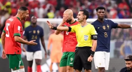 حكم مباراة فرنسا والمغرب المثير للجدل يدير ديربي الرياض