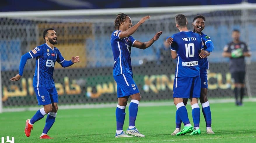 الهلال يعبر الاتفاق ويتأهل لربع نهائي كأس الملك