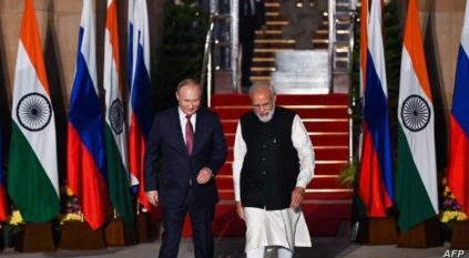 الهند وروسيا تتفقان على التعامل بالروبية 