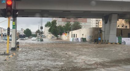 الدفاع المدني: تشكيل لجان لحصر أضرار أمطار مكة