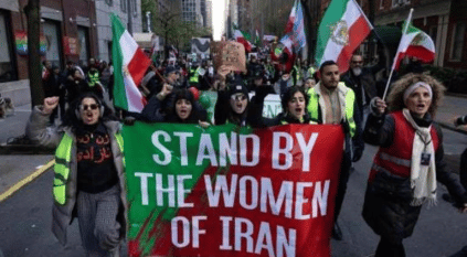 تظاهرة نسائية تجتاح جنوب شرق إيران