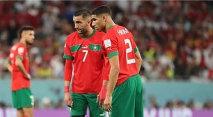 زياش وحكيمي الأكثر مشاركة مع المغرب بكأس العالم