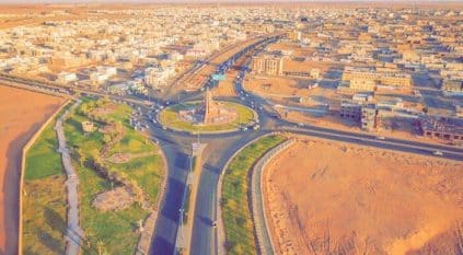 طريف وشرورة تسجلان أعلى وأدنى درجة حرارة