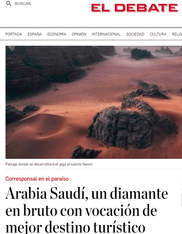 صحيفة إسبانية السعودية أفضل وجهة سياحية بالمستقبل القريب