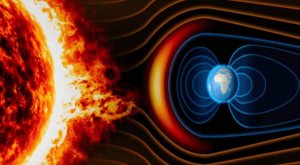 عاصفة مغناطيسية شمسية شديدة تضرب الأرض خلال ساعات