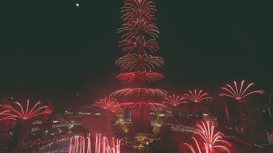 عروض ترفيهية وألعاب نارية في أضخم احتفالات رأس السنة بتاريخ البحرين