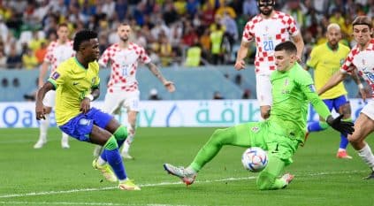 مباراة كرواتيا والبرازيل إلى الأشواط الإضافية