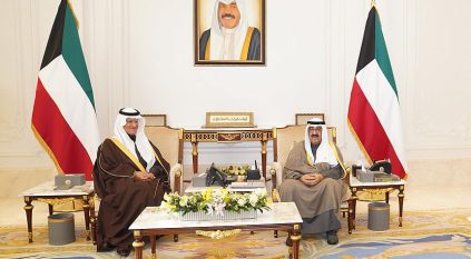 ولي عهد الكويت يستقبل وزير الطاقة