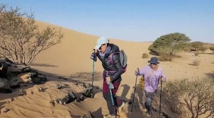 بريطاني ينبهر بـ تنوع السعودية الجغرافي