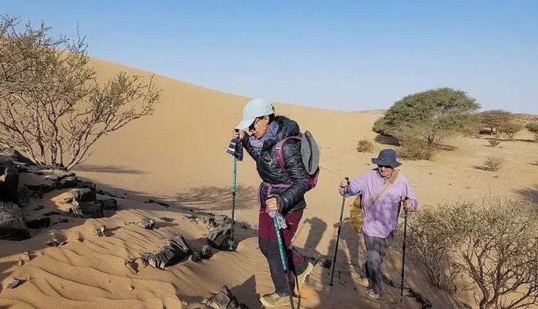 بريطاني ينبهر بـ تنوع السعودية الجغرافي