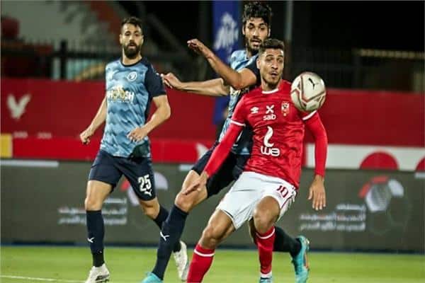 الأهلي ضد بيراميدز - الدوري المصري