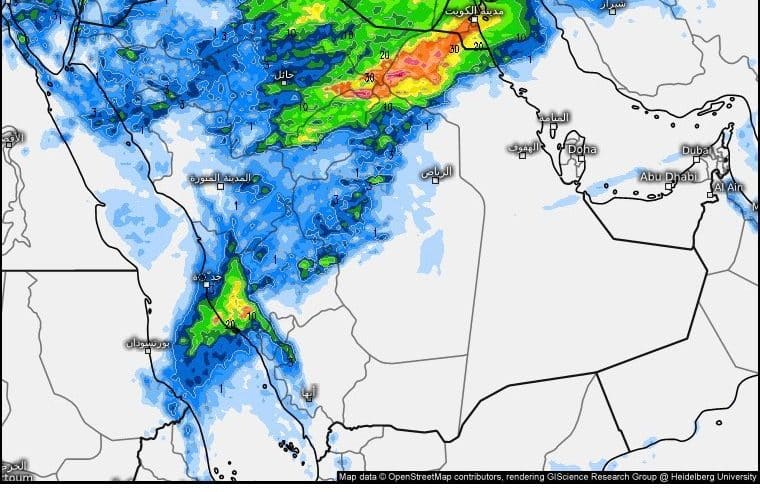 خبير طقس يتوقع: الحالة الممطرة جيدة والمفاجآت واردة