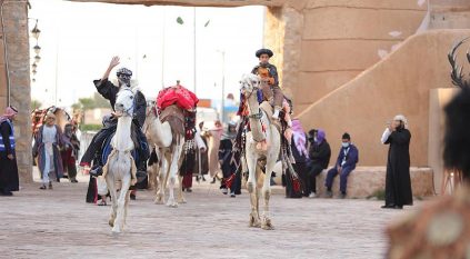 شتاء درب زبيدة يروي حكايات البوادي والقوافل والمسافرين