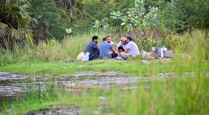 مطل ومتنزه الفطيحة بجازان يجذب الزوار والسائحين