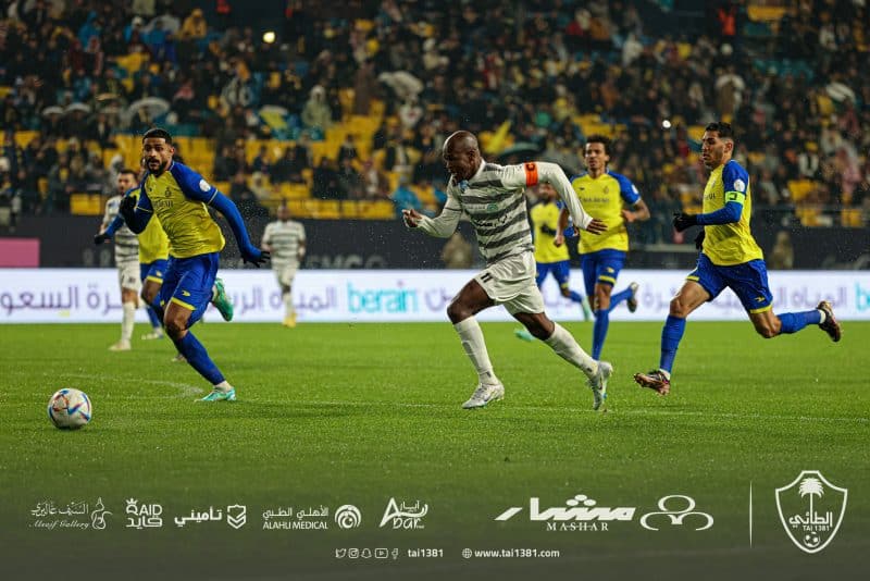 النصر والطائي - ترتيب دوري روشن