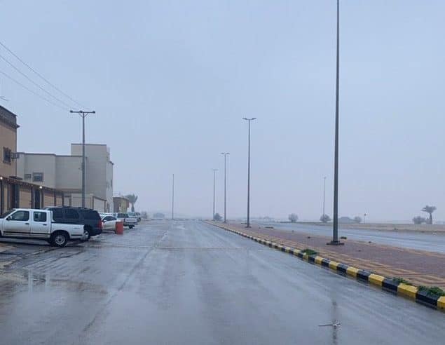 مشاهد لبردية وسيول الحيرا شرق حفر الباطن