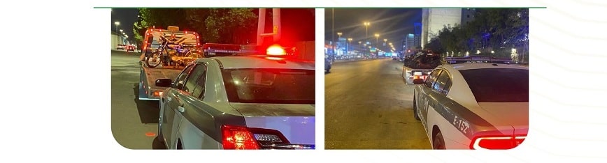 ضبط 383 دراجة آلية مخالفة بمختلف المناطق