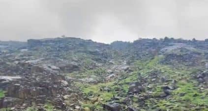 مشاهد من أمطار مزدلفة وجبل الكر والهدا