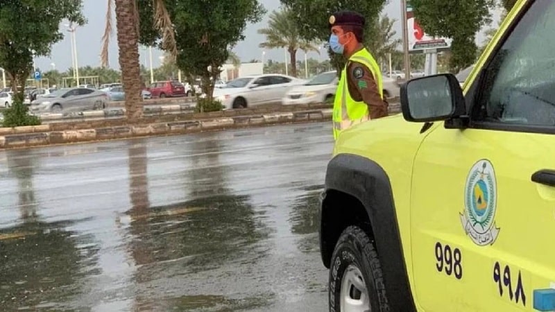 رفع درجة التنبيه لـ تحذير بالمدنية المنورة ومكة المكرمة