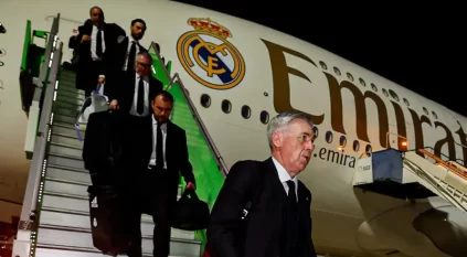 بعثة ريال مدريد تصل الرياض