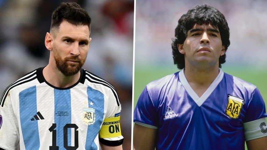 مدرب الأرجنتين: ميسي أفضل من مارادونا