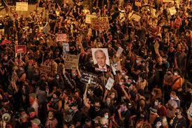 الآلاف يتظاهرون في تل أبيب ضد حكومة نتنياهو
