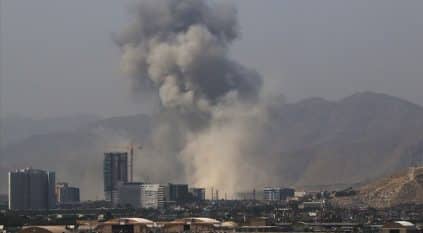 انفجار ضخم بالقرب من مطار كابل
