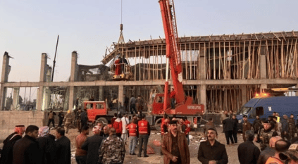 مقتل وإصابة 12 عراقيًّا في انهيار مبنى تحت الإنشاء على رأس العمال
