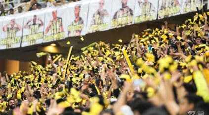 جماهير الاتحاد الأكثر حضورًا بعد 20 جولة