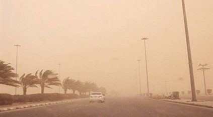 الأرصاد: رياح تثير الأتربة وغبار يحد الرؤية على 6 مناطق