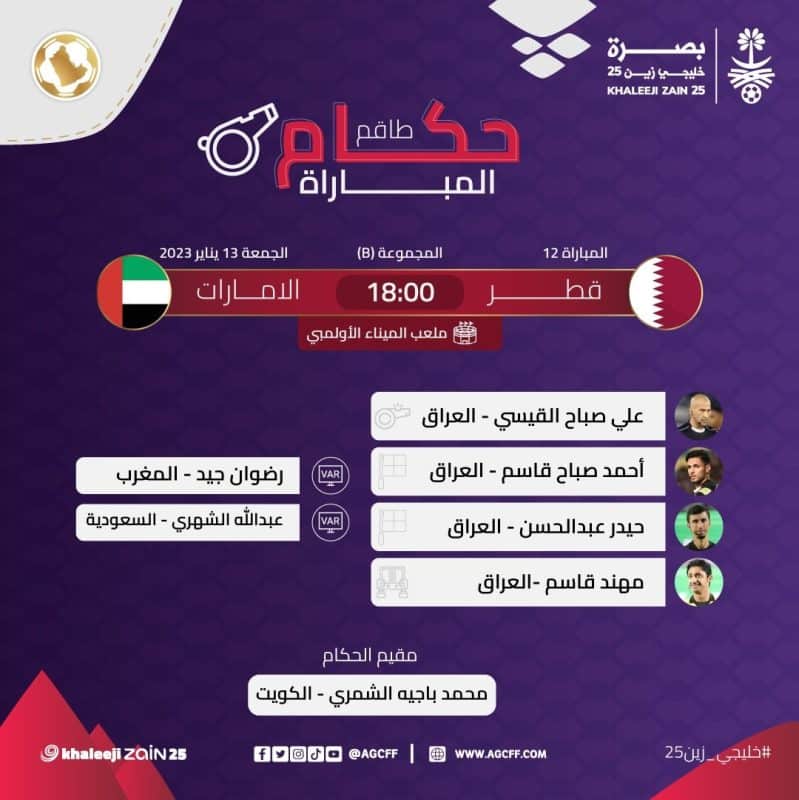 قطر والإمارات في كأس الخليج