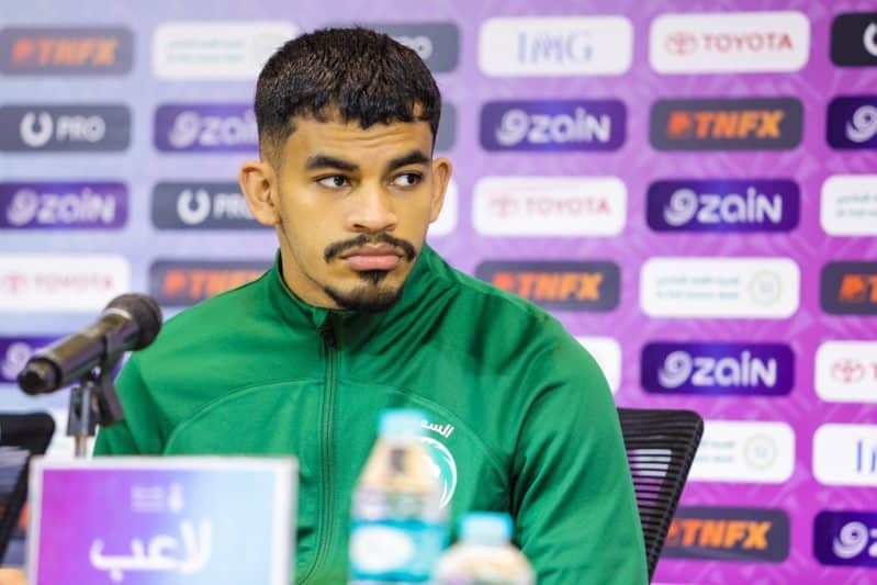 لاعب الاخضر في خليجي 25 سعد الناصر