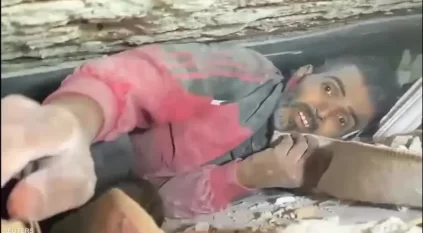 إنقاذ زوجين بعد 12 يومًا تحت أنقاض زلزال تركيا