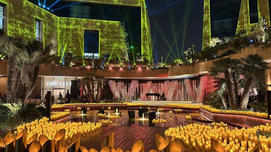 لقطات لـ افتتاح فيا الرياض أفخم وأرقى المناطق الترفيهية