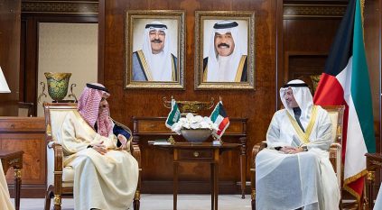 وزير الخارجية يبحث مع نظيره الكويتي العلاقات الثنائية وسبل تطويرها
