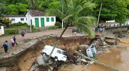 مقتل 36 شخصًا في فيضانات وانهيارات أرضية بالبرازيل
