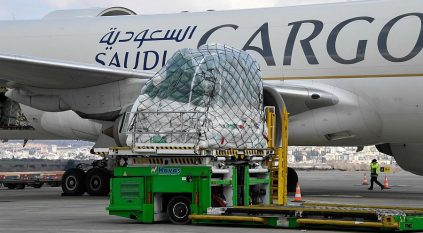 وصول الطائرة السعودية العاشرة إلى تركيا