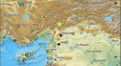 زلزال ثانٍ يضرب تركيا بقوة 7.5