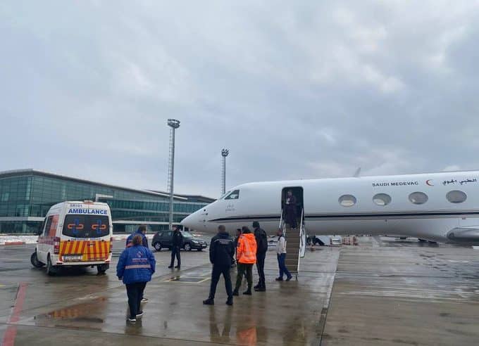 نقل مواطنة من جورجيا إلى المملكة بطائرة إخلاء طبي