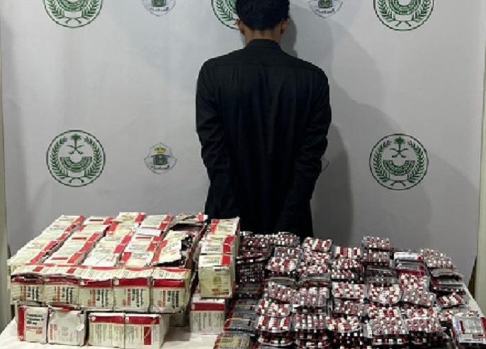ضبط مواطن بحوزته 20 ألف قرص مخدر مخبأة داخل أكياس أرز