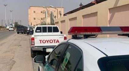 ضبط قائد مركبة مارس التفحيط في حفر الباطن